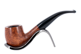 John Brumfit Great British Classics Briar Smoking Pipe - Bent Billiard