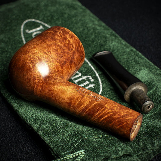 John Brumfit Great British Classics Briar Smoking Pipe - Billiard