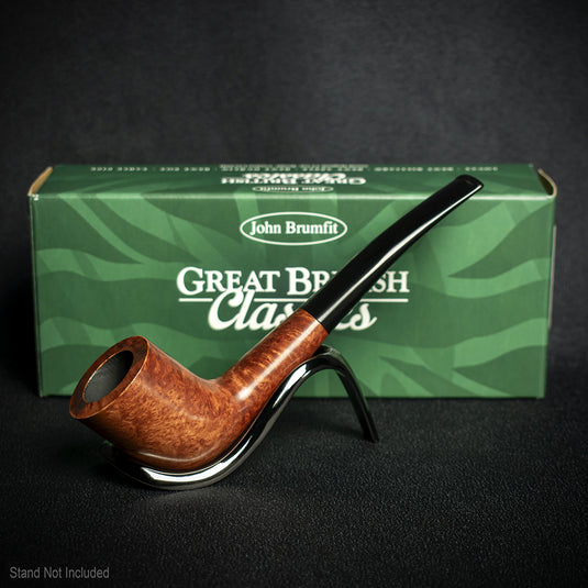 John Brumfit Great British Classics Briar Smoking Pipe - Zulu