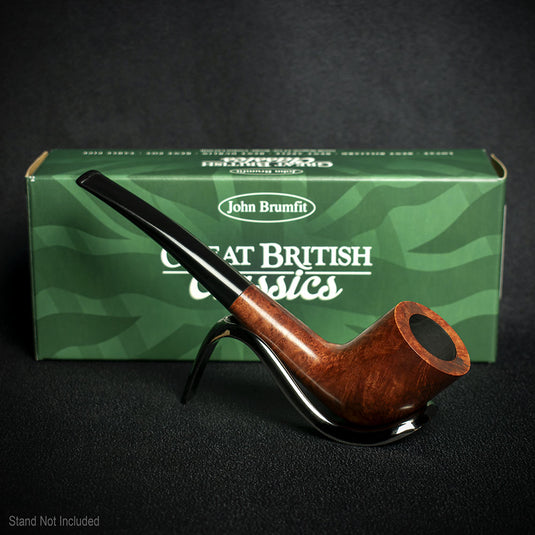 John Brumfit Great British Classics Briar Smoking Pipe - Zulu