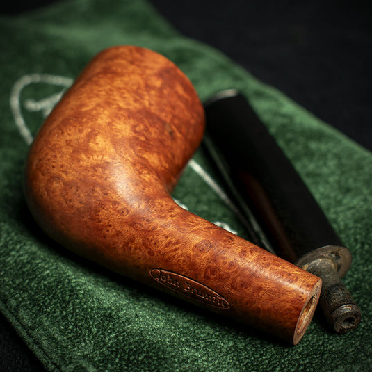 John Brumfit Great British Classics Briar Smoking Pipe - Zulu