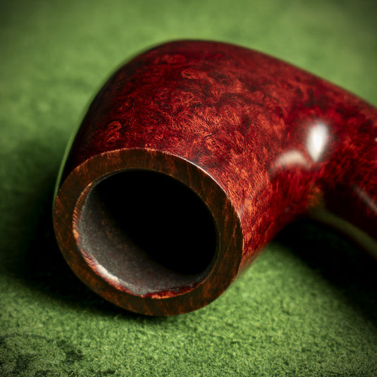 Peterson of Dublin Red Spigot Briar Smoking Pipe - Shape 65