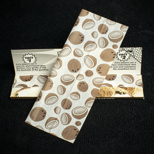 Juicy Jay's King Size Slim Rolling Papers - Coconut