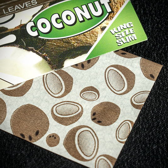 Juicy Jay's King Size Slim Rolling Papers - Coconut