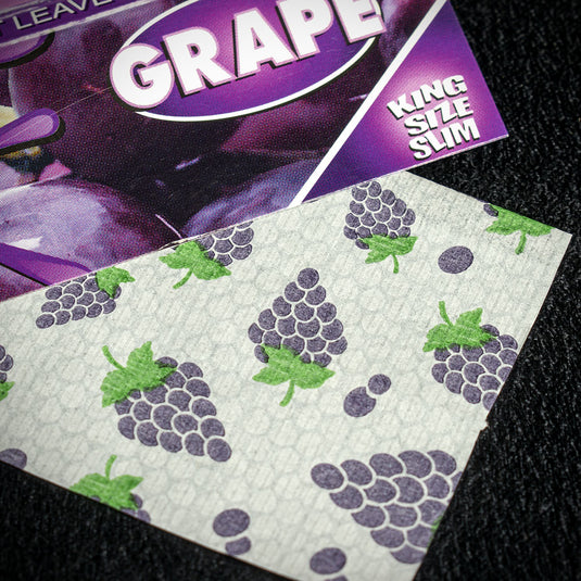 Juicy Jay's King Size Slim Rolling Papers - Grape