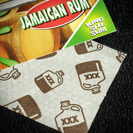 Juicy Jay's King Size Slim Rolling Papers - Jamaican Rum
