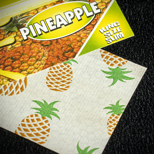 Juicy Jay's King Size Slim Rolling Papers - Pineapple