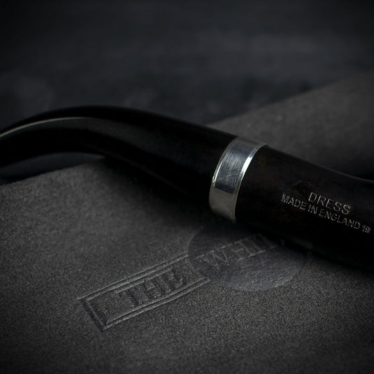 Alfred Dunhill White Spot Briar Smoking Pipe - Dress 4114