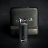 Jean Claude Oldie Pipe lighter - Chrome & Black