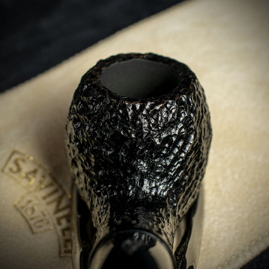 Savinelli Mini Bocch 6mm Briar Pipe - Rustic 626