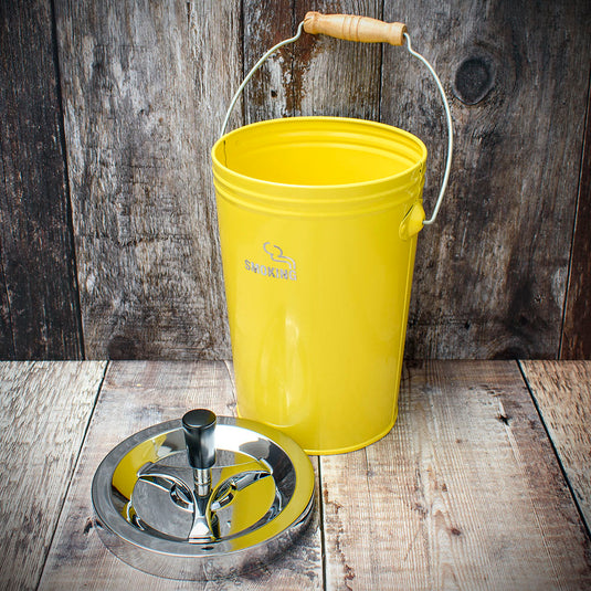Spinner Ashtray - Yellow Bucket