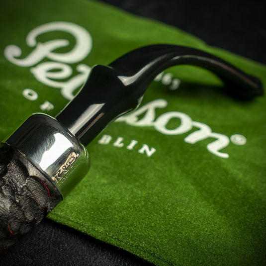 Peterson of Dublin System Rustic Briar Smoking Pipe - Shape No.XL315