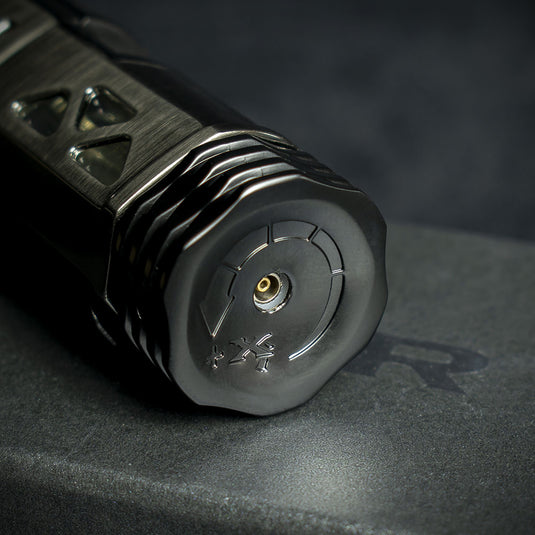 Xikar Tactical 1 Single Jet Flame Cigar Lighter -Gunmetal/ Black (551 GMBK)