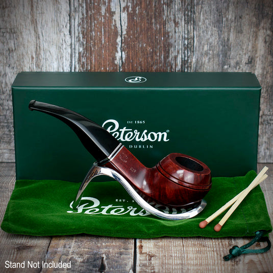 Killarney Red Briar Pipe By Peterson Of Dublin - Shape No.80s