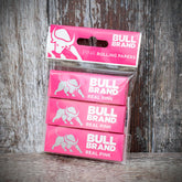 Bull Brand | Pink Hemp Rolling Papers | Pack of 3