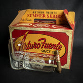 Arturo Fuente Summer Series Glass Set - 6 + Short Story Cigar