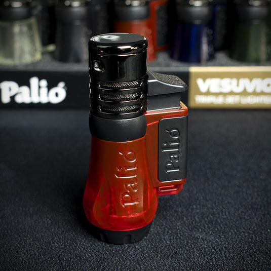 Palio Vesuvio Triple Jet Flame Lighter - Assorted Colours