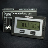 XIKAR PuroTemp Digital Rectangular Cigar Hygrometer 833XI