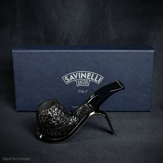 Savinelli Mini Bocch 6mm Briar Pipe - Rustic 626
