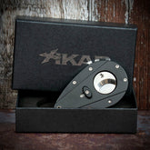 Xikar Xi-1 Black Anodised 100BK Double Blade Cigar Cutter
