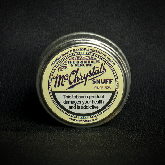 McChrystal's Original & Genuine Medicated Snuff 4.4g Small Tins - Box of 12