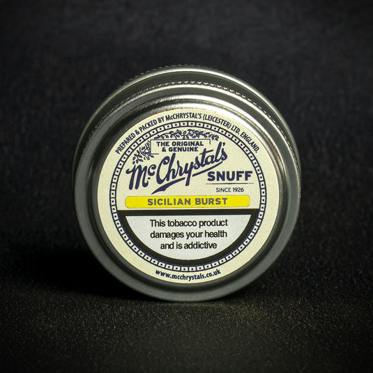 McChrystal's Sicilian Burst Lemon Snuff - 3.5g Mini Tin