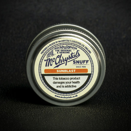McChrystal's Sunblast (Apricot-Menthol) Snuff - 3.5g Mini Tin
