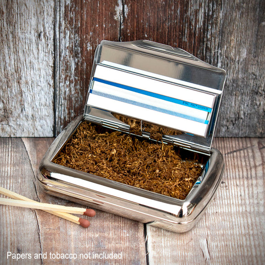Tobacco Tin Polished Chrome - TTP04