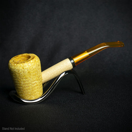 Missouri Meerchaum Original Legend Corn Cob Pipe - Bent