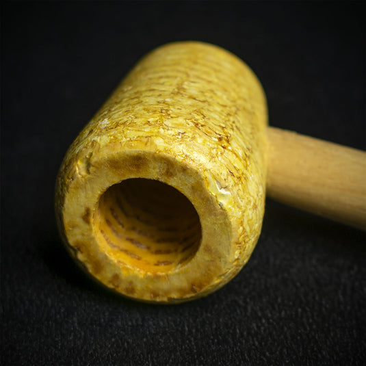 Missouri Meerchaum Original Legend Corn Cob Pipe - Bent