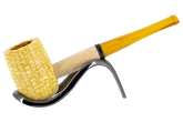 Missouri Meerchaum Original Legend Corn Cob Pipe - Straight
