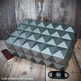 Colibri Quasar Desktop Humidor Grey 40-45 Cigars