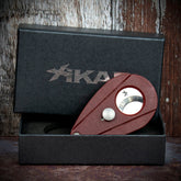 Xikar Xi-2 Bloodstone Red Fibreglass 200RD Double Blade Cigar Cutter
