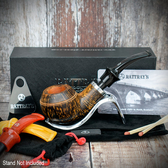 Rattray's Beltanes Fire Briar Smoking Pipe - Contrast Smooth