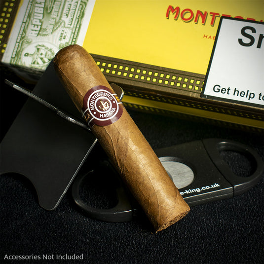 Montecristo Media Corona Cuban Cigars - Box of 25