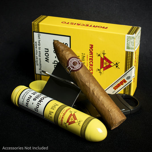 Montecristo Petit No. 2 Tubos Cuban Cigars - Pack of 3