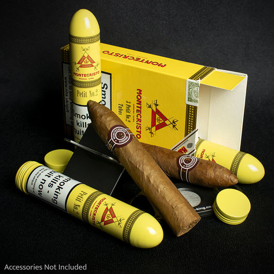 Montecristo Petit No. 2 Tubos Cuban Cigar - Single