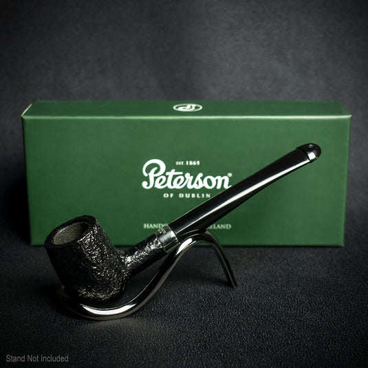 Peterson Of Dublin Sandblast Speciality Briar Smoking Pipe - Barrel