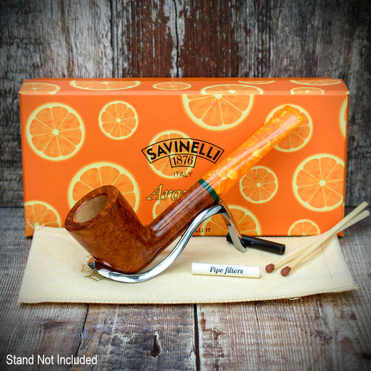 Savinelli Arancia Smooth Brown 409 - 6mm Pipe