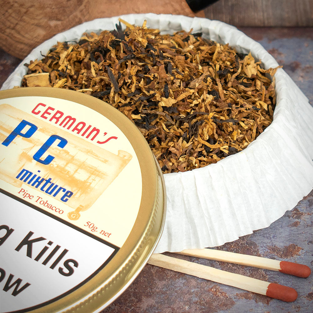 plum tobacco Germains PC (Plum Cake) Mixture Pipe Tobacco - 50g Tin