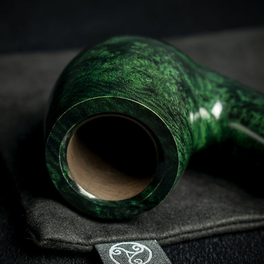 Rattrays Lowland 63 Green Smooth Bent 9mm Pipe