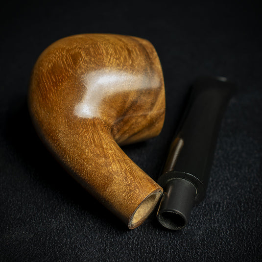 Smoke-King 9mm Cashew Wood Pipe - Bent