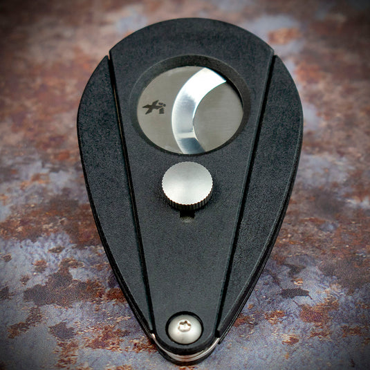 Xikar Xi-2 Black Fibreglass 200BK Double Blade Cigar Cutter
