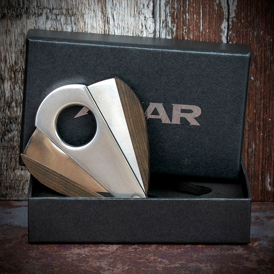 Xikar Xi-3 Macassar Ebony 300ME Double Blade Cigar Cutter