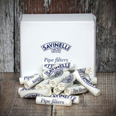 9mm Savinelli Charcoal Pipe Filters - Box of 30