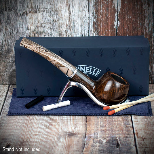 Savinelli Morellina Smooth Brown (315S) 6mm - Briar Pipe