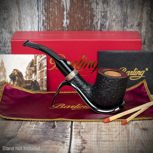 Barling Trafalgar Fossil Briar Pipe - Shape 1823