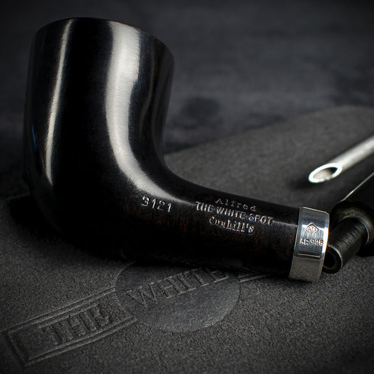 Alfred Dunhill White Spot Briar Smoking Pipe - Dress 3121