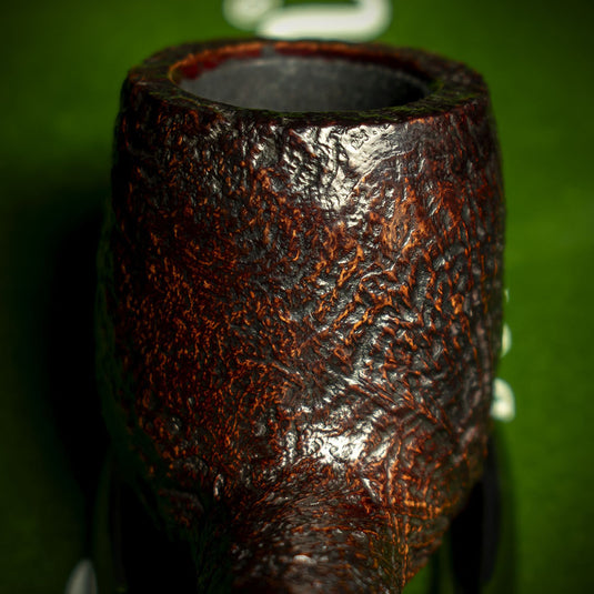 Peterson of Dublin St. Patrick's Day 2026 Sandblast Briar Pipe - Shape15