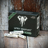 9mm Charcoal White Elephant Filters - 40 Pack